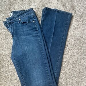 PAIGE Dark Blue Flare Jeans